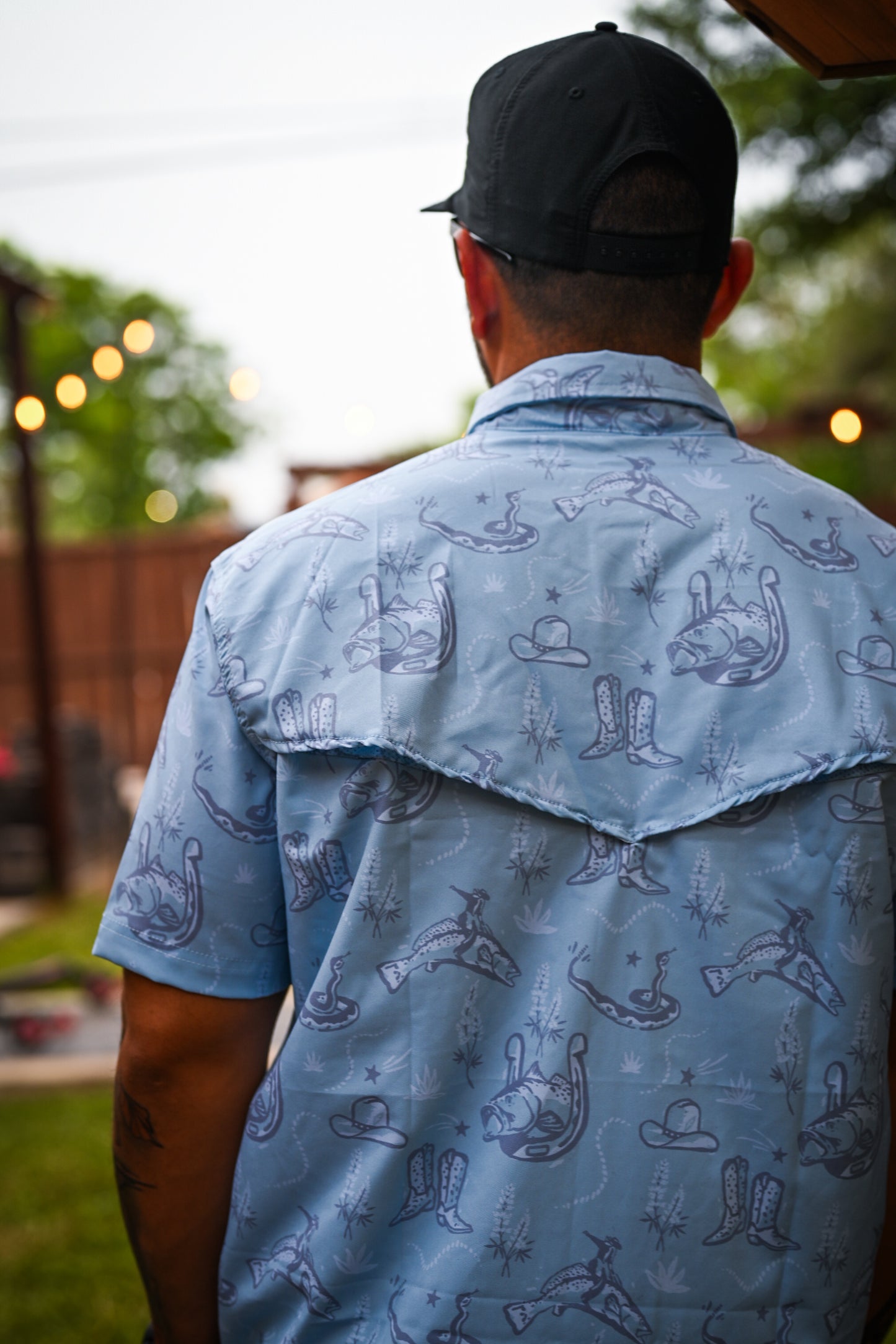 Coastal Cowboy Comfort Vented Shirt - Sky