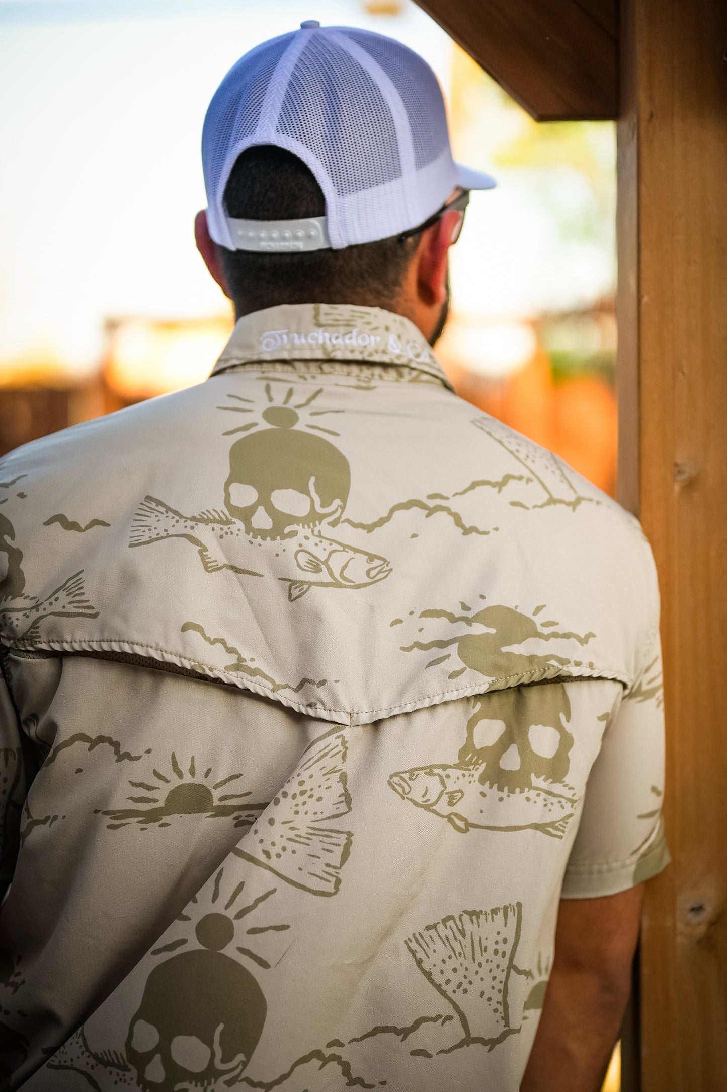 Señor Trucha  Comfort Vented Shirt - Khaki