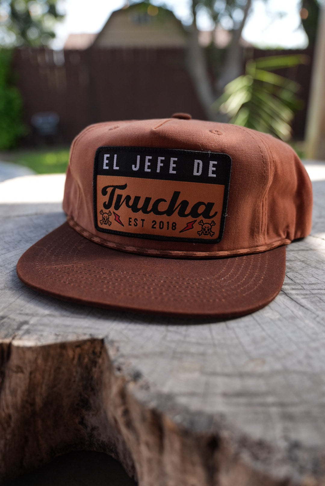 El Jefe de Trucha Hat - Rust