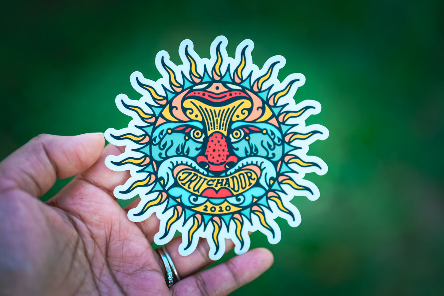 El Padre Sol Sticker