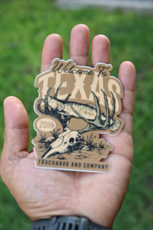 Welcome to Texas Sticker