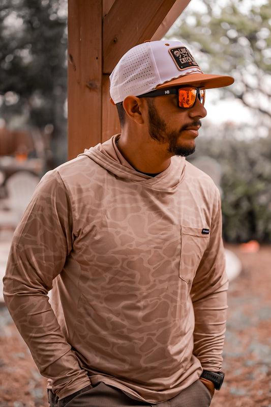 Truchaflauge Vented Performance Tee- Sandbar