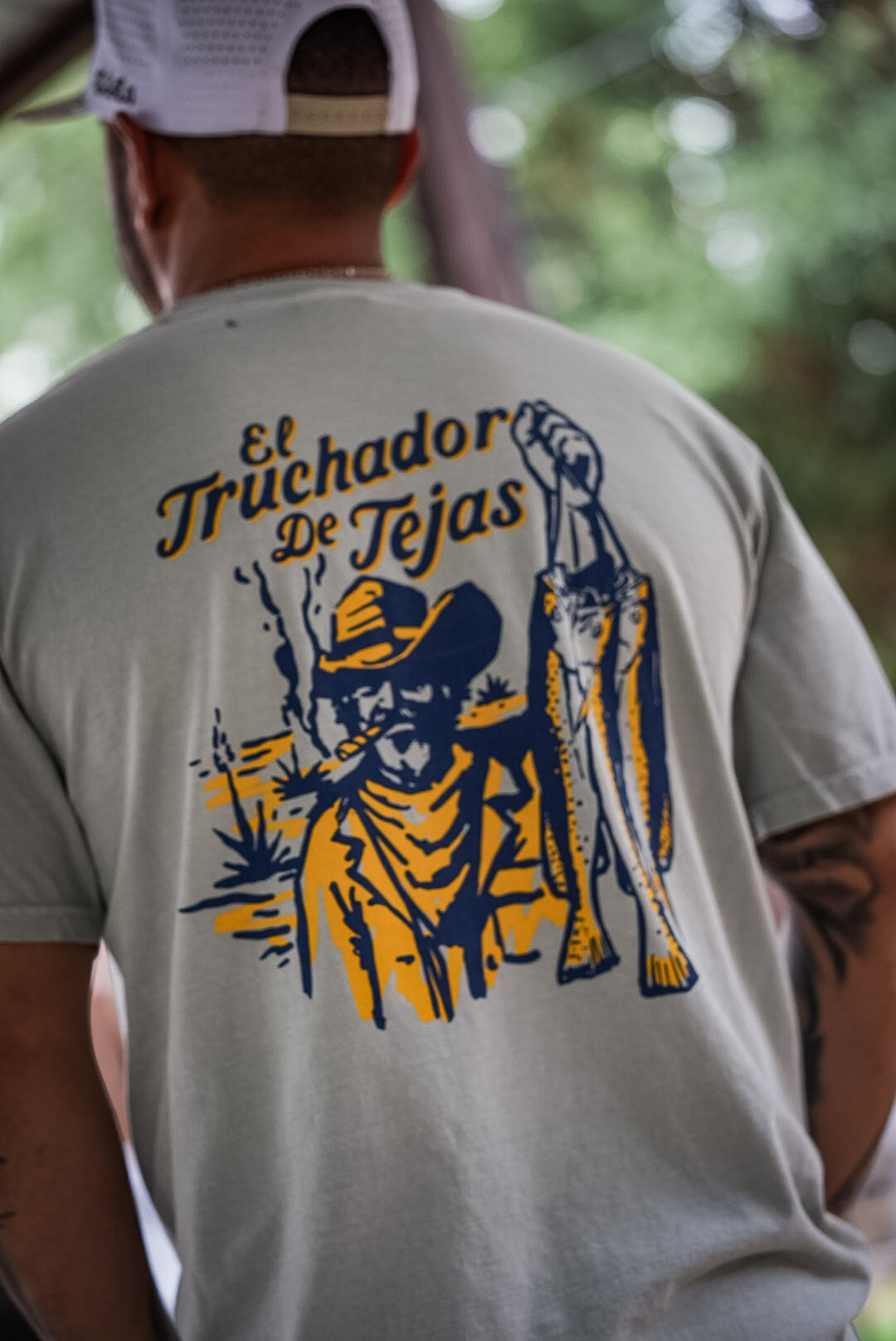 Truchador de Tejas Tee- Sage
