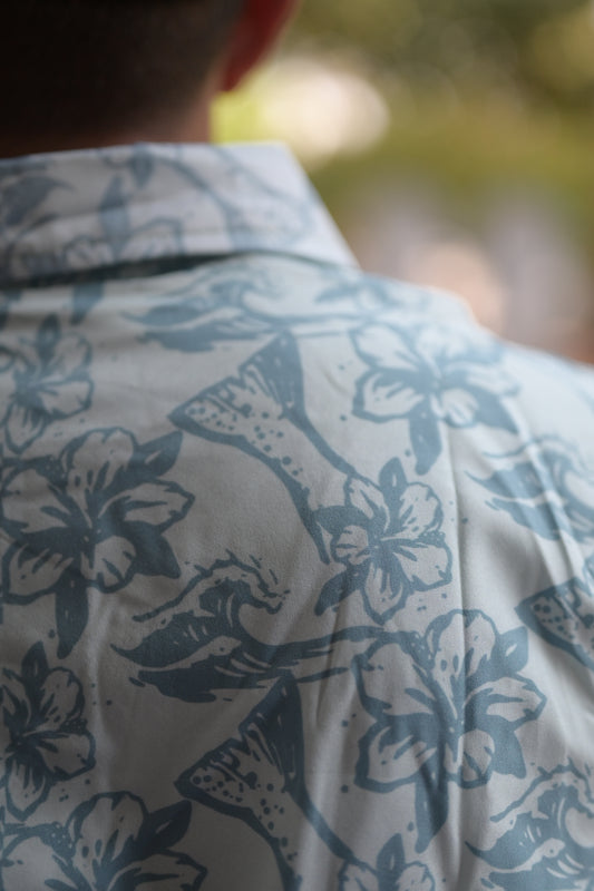 Buena Vida Comfort Vented Shirt- Mojito