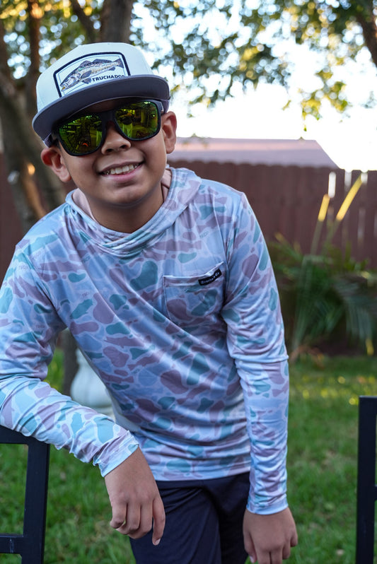 Youth Vented Performance Youth Shirt 50 UPF+ - Mint Dog (Copy)