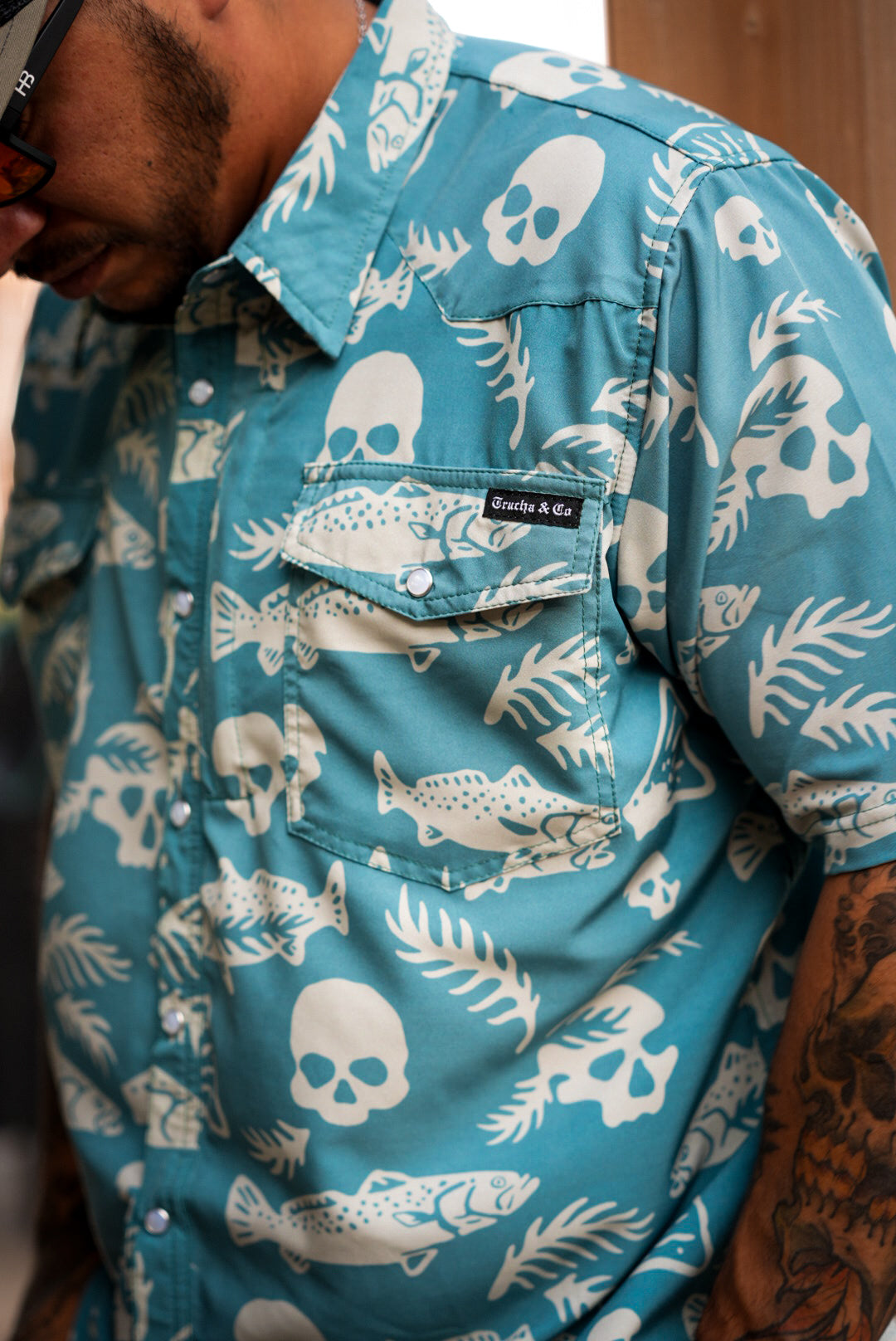 Bad Day to Be a Trout Comfort Vented Pearl Snap