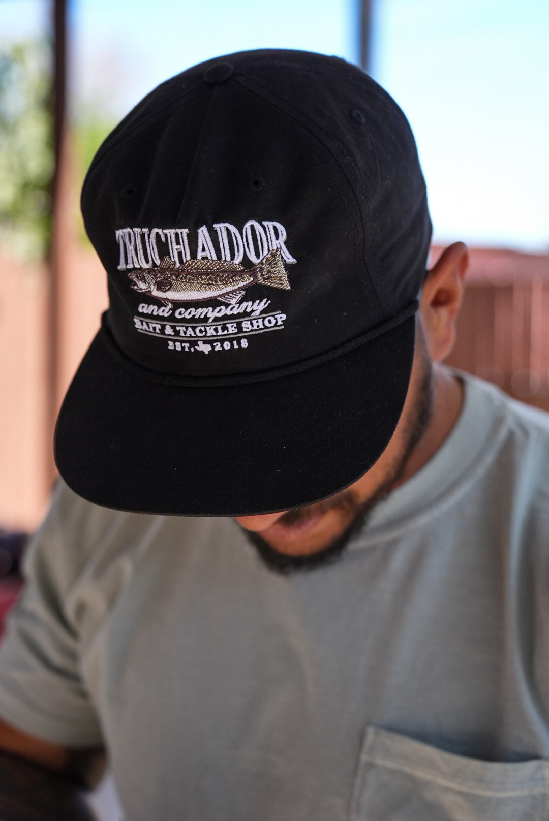 Truchador Bait and Tackle Shop Hat - Black