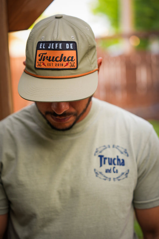 Jefe de Trucha Captain Hat - Sage