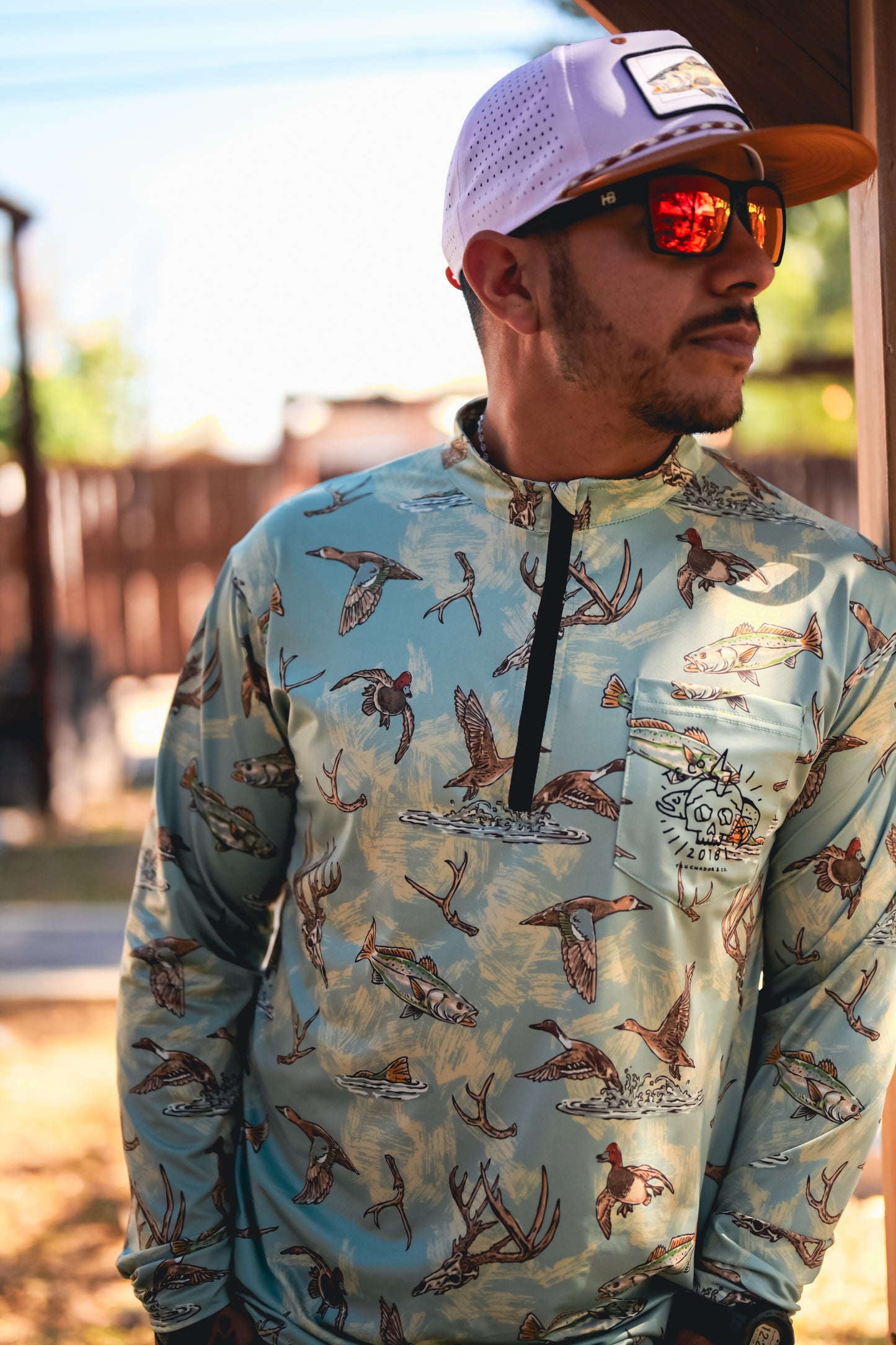 Quarter Zip Performance Tee - Laguna Atascosa