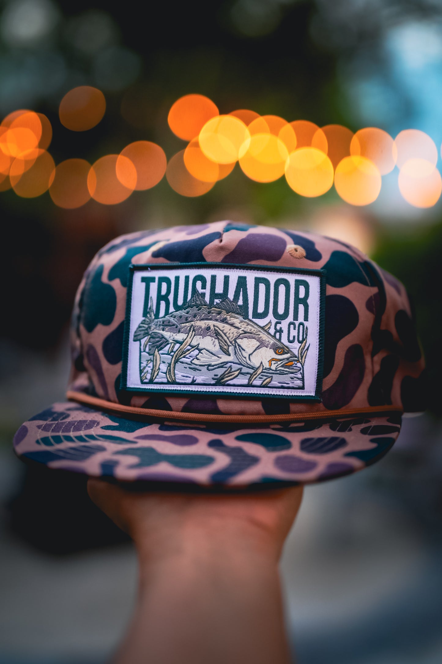Port Mansfield Bayou Brown Captain Hat