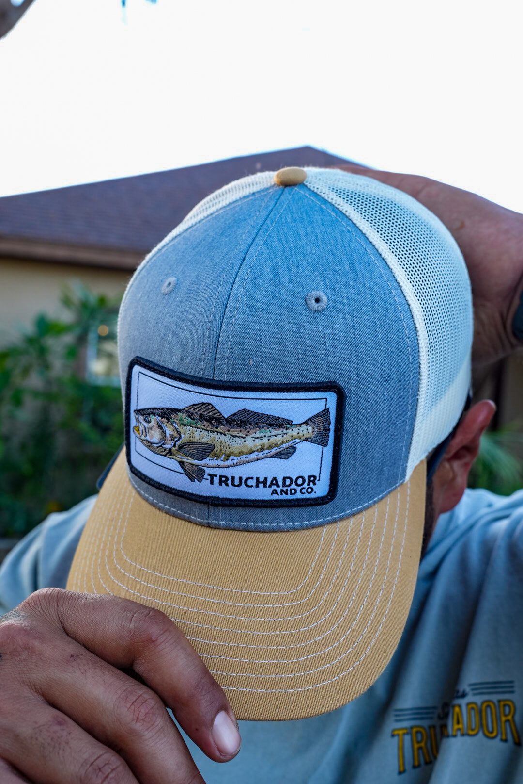 Troutlandia Patch Hat- Goldenrod
