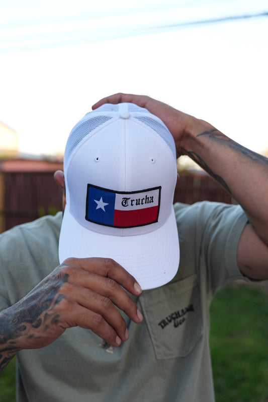 TruchyGang Patch Hat- White