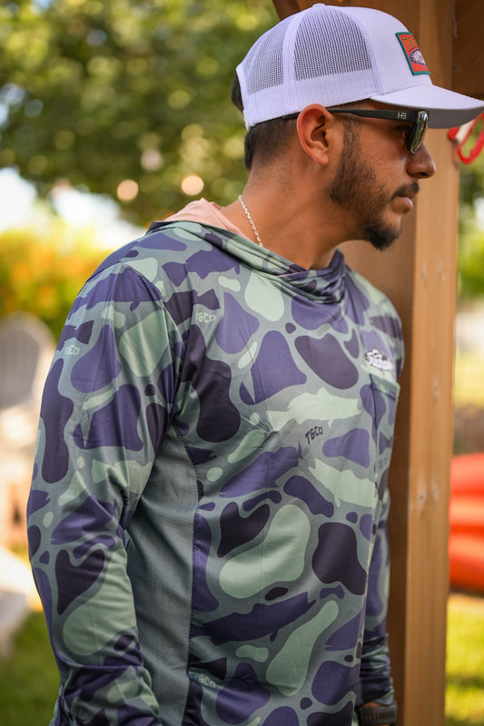 Truchaflauge 2.0 Vented Performance Tee- Navy