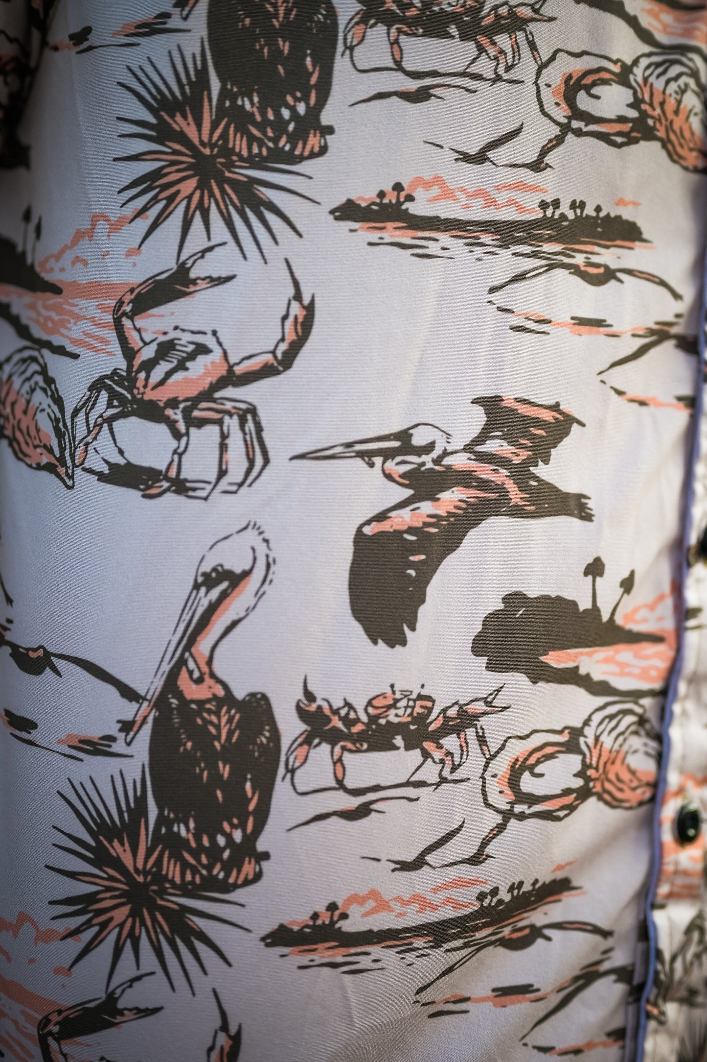Higher than a Pelican Comfort Vented Shirt - Sand