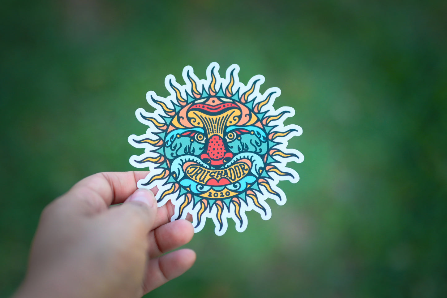 El Padre Sol Sticker