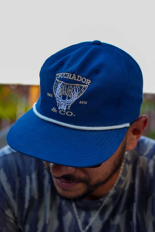 Texas Tails Captain Hat- Navy