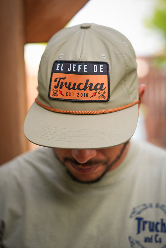 Jefe de Trucha Captain Hat - Sage