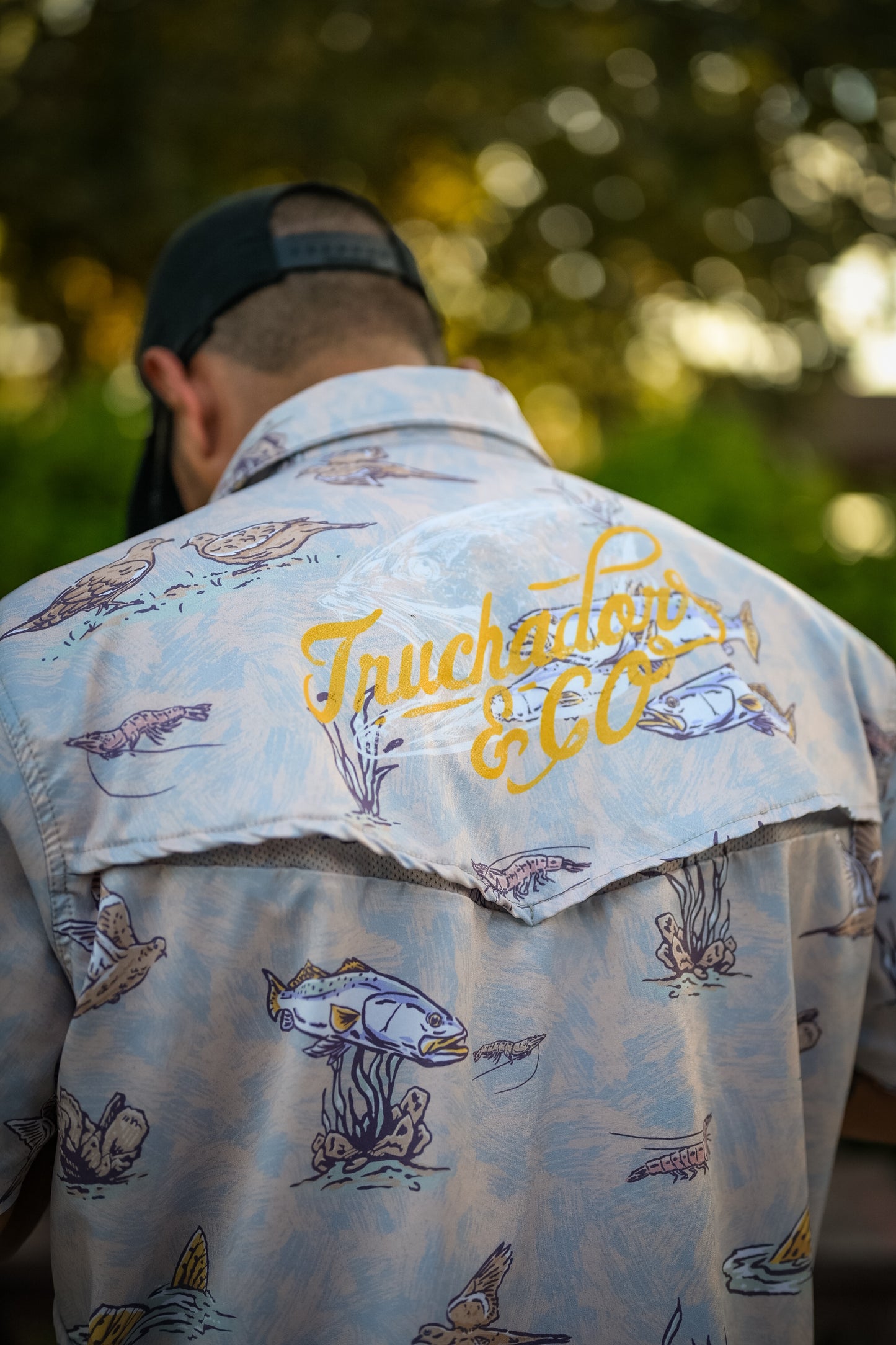 Paloma y Truchitas Comfort Vented Shirt - Sandbar
