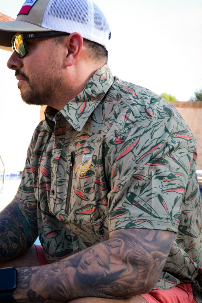 Thump this! Button-up Vented Shirt