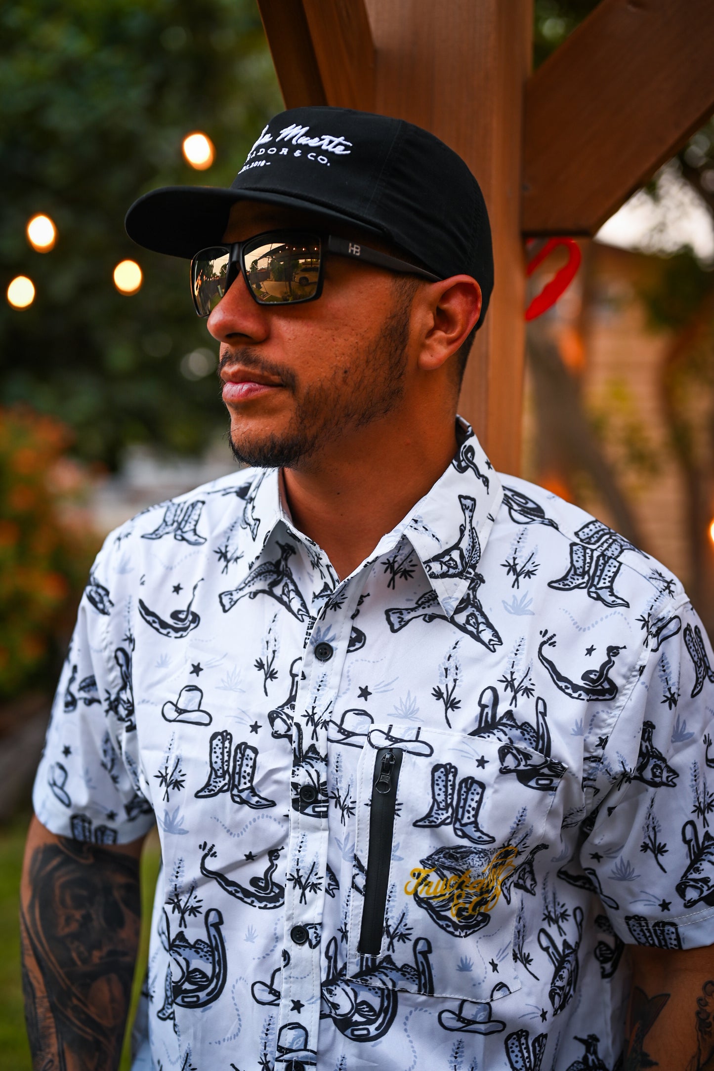 Coastal Cowboy Comfort Vented Shirt - White