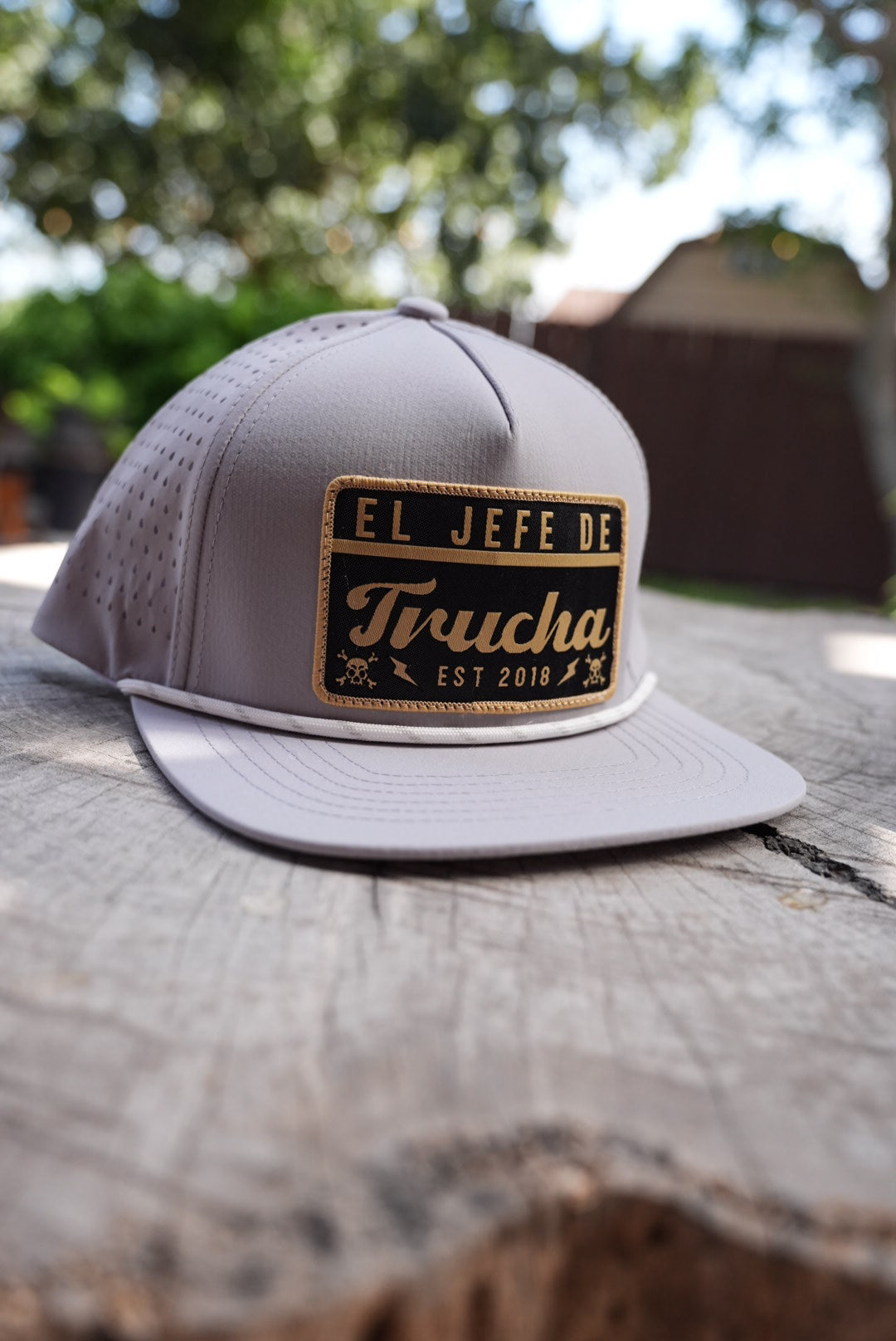 Jefe de Trucha Hat - Grey