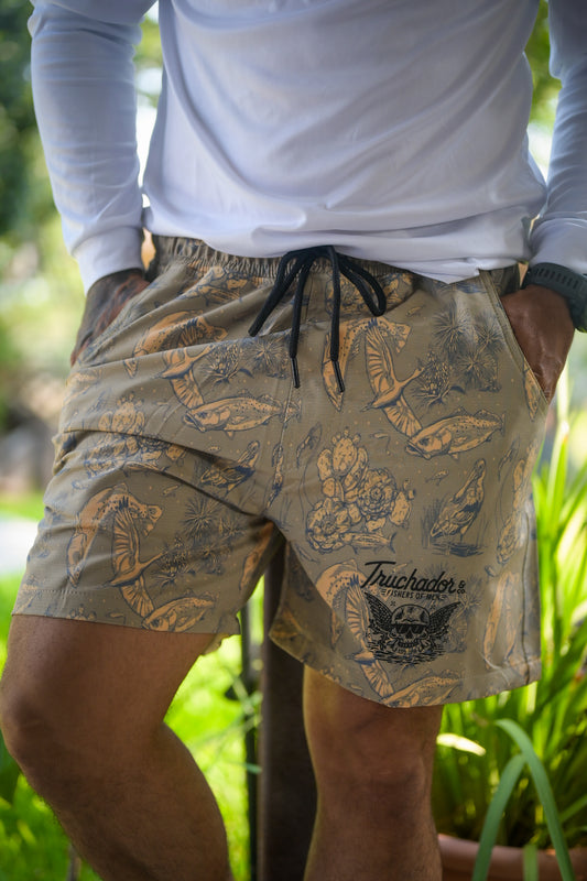 Coastal Bend Wade Shorts 2.0 - Olive