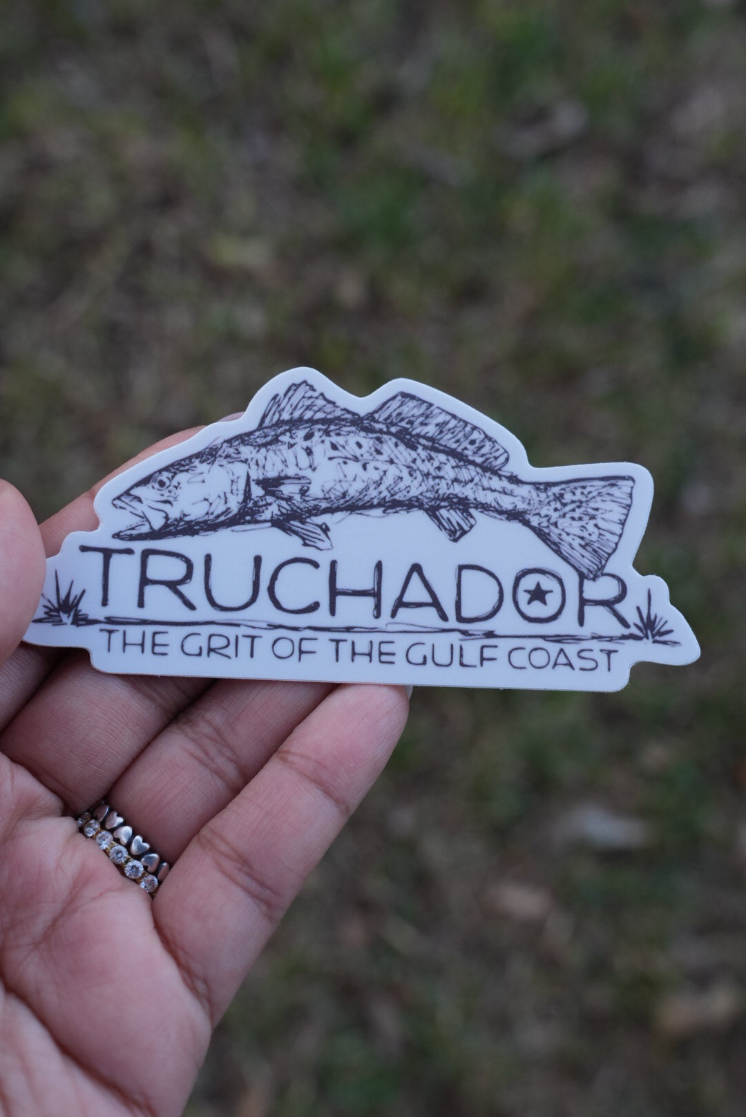 Grit of the Gulf Coast Sticker