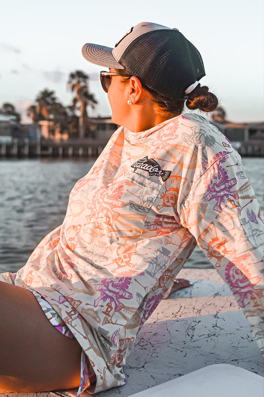 Coastal Comanche TRUblend Performance Tee - Sunrise