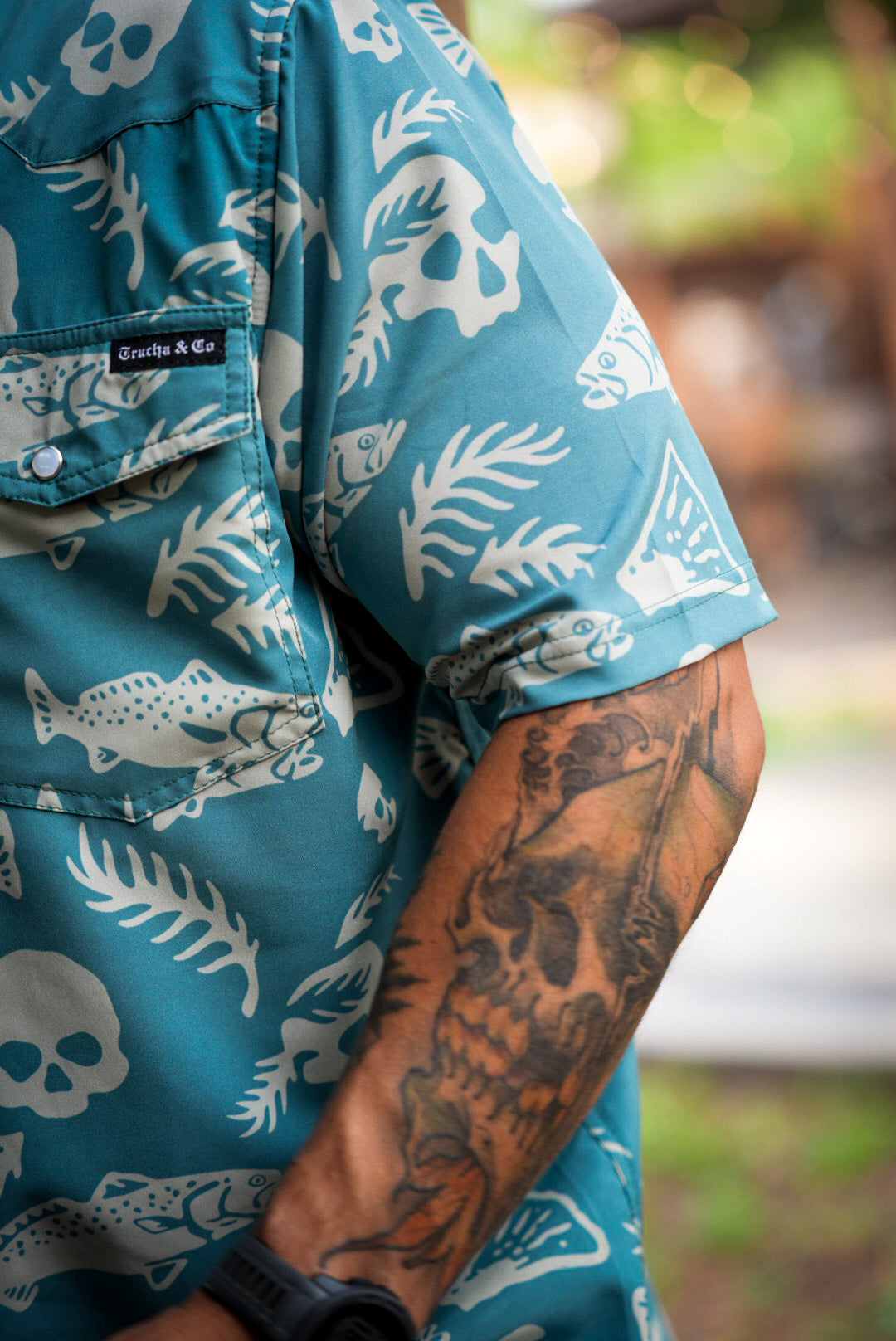 Bad Day to Be a Trout Comfort Vented Pearl Snap