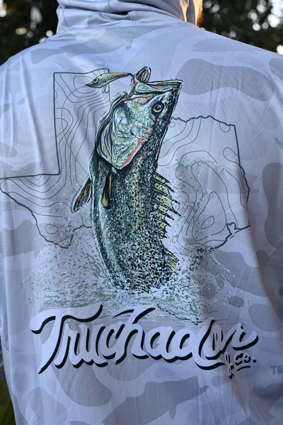 Texas Topwaters Vented Performance Tee