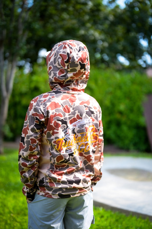 Youth Muddy Waters Vented Performance Youth Shirt 50 UPF+