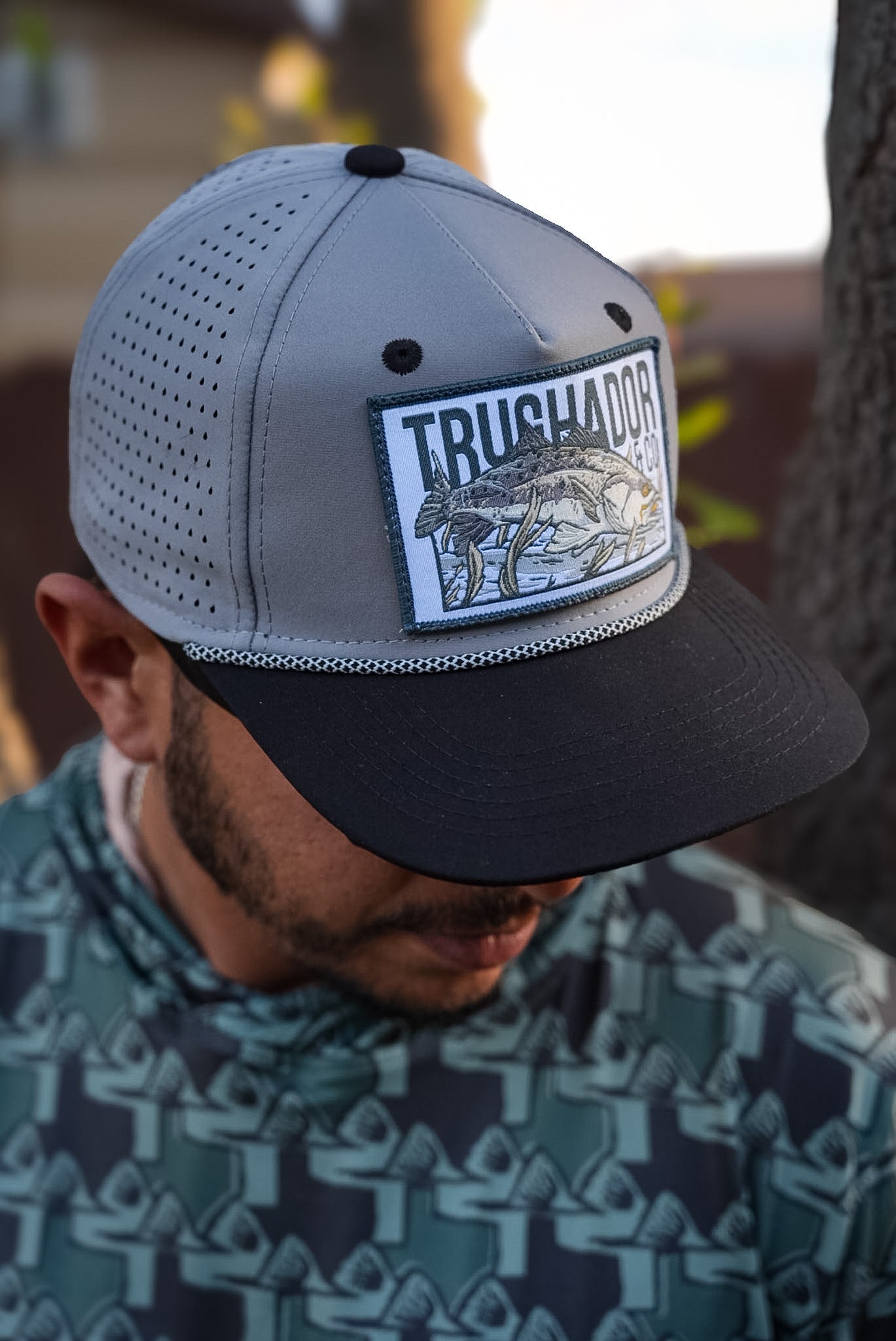 Port Mansfield Hat- Slate | Black