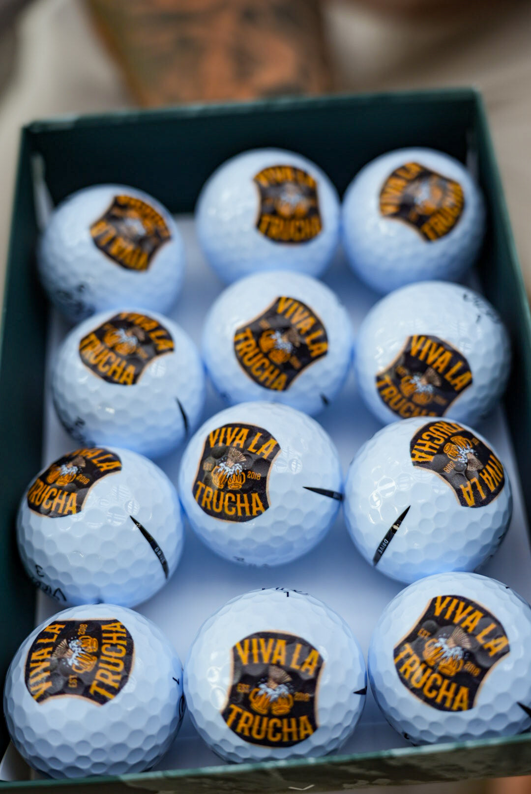 Viva La Trucha Golf Balls - Set of 3