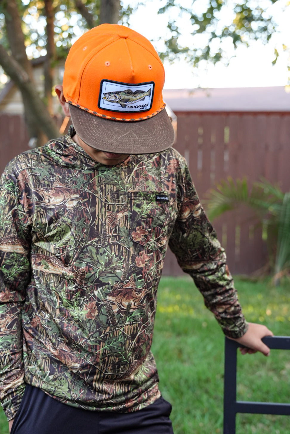 Youth Vented Performance Youth Shirt 50 UPF+ - Wildland Camo