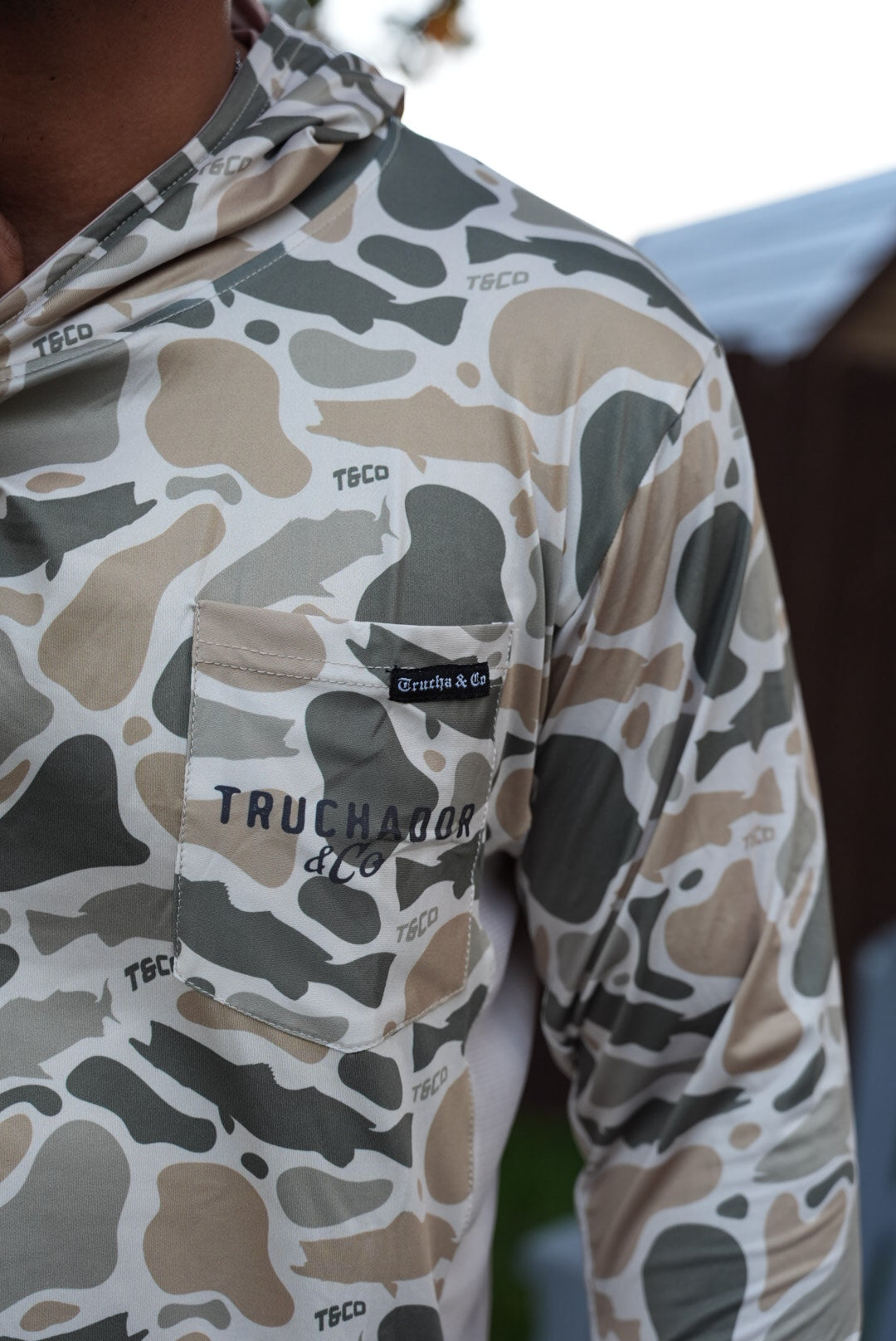 Hermanos Truchadores Truchaflauge Performance Tee- Desertt