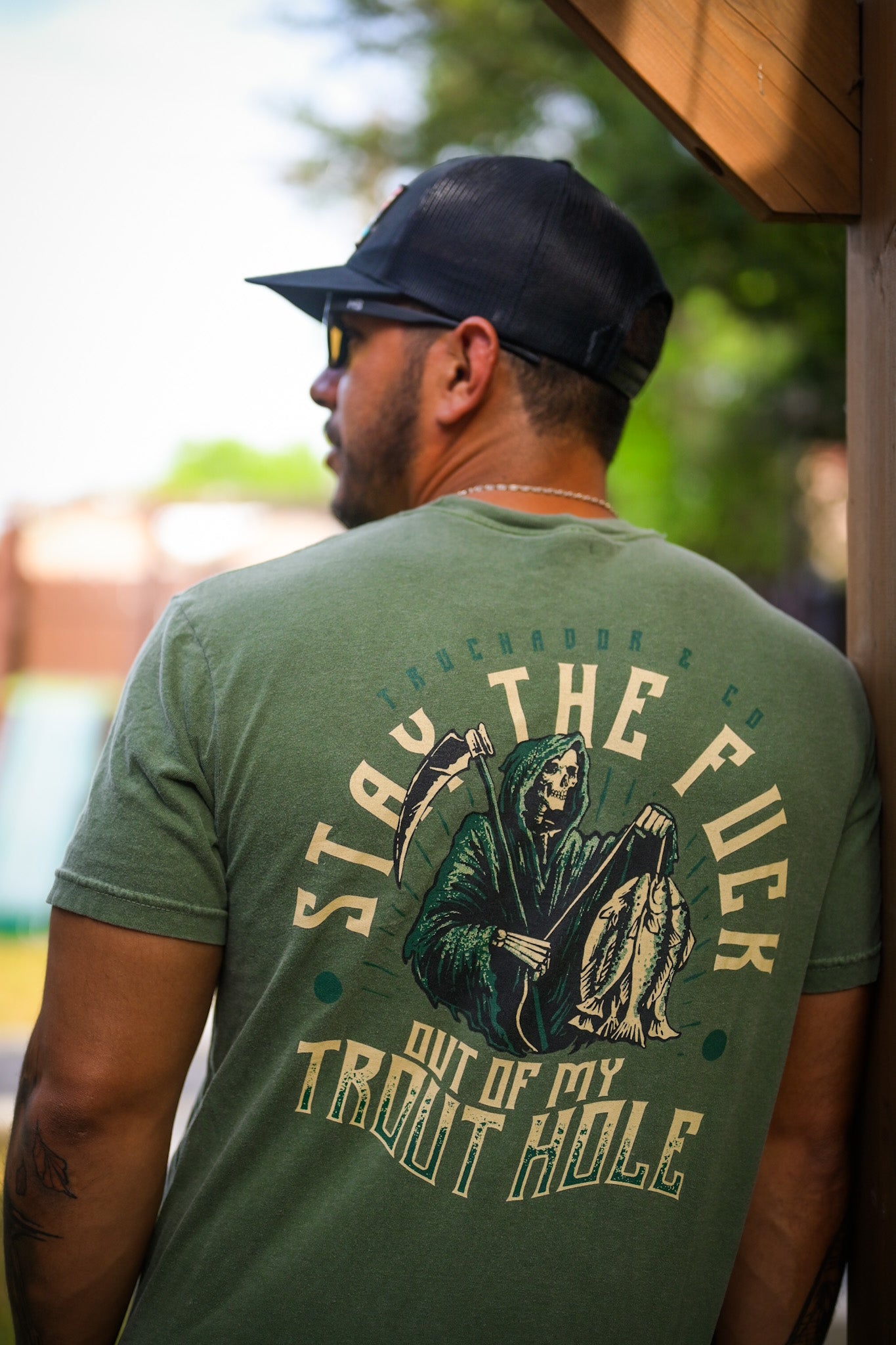 Stay the F out of my Trout Hole Tee