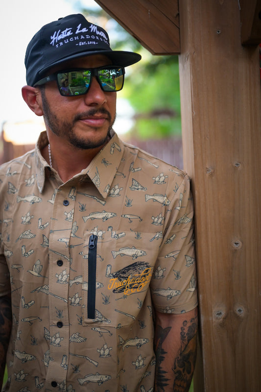 Cast & Blast Season Comfort Vented Shirt- Añejo