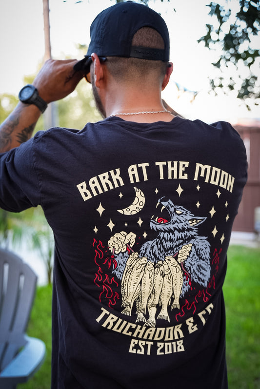 Bark at the Moon Tee- Midnight