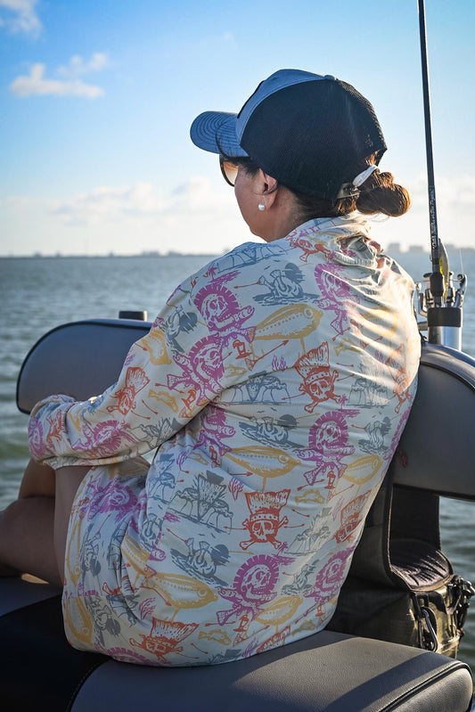 Coastal Comanche TRUblend Performance Tee - Sunrise