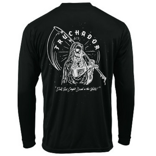 Black Don't Get Caught Dead in the Water Performance Tee