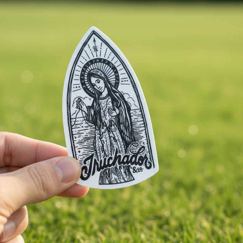 Holy Mother of Trout Sticker