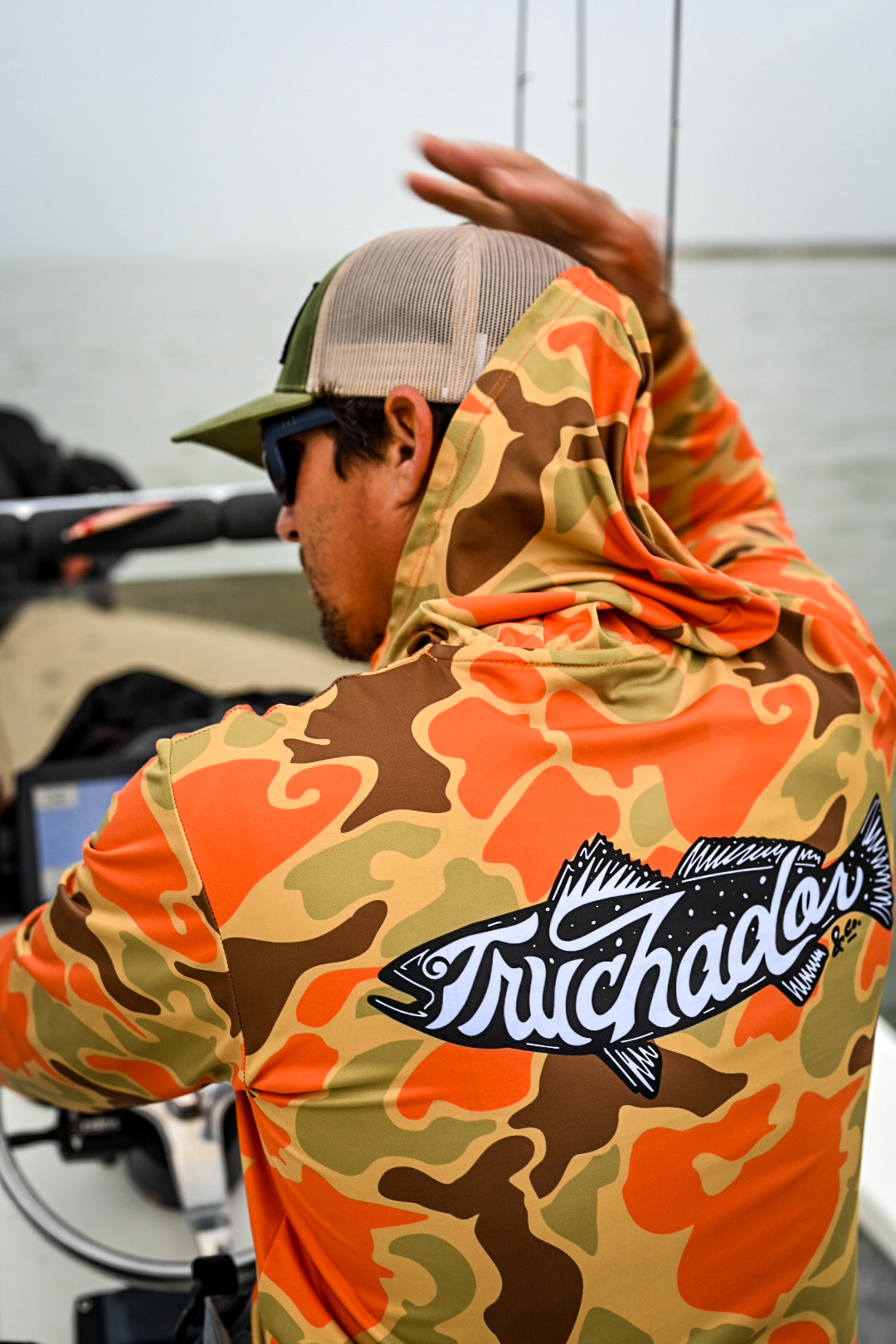 Truchaflauge Performance Tee - Orange Mallard