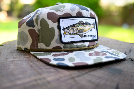 COASTAL CAMO Captain Hat - Multicam