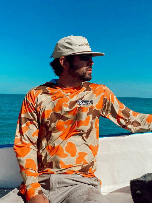 Truchaflauge Performance Tee - Orange Mallard