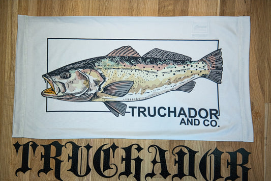 UPF 50+ Troutlandia Face shield