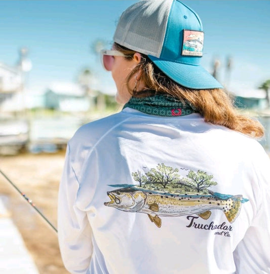 Trout Island Performance Tee