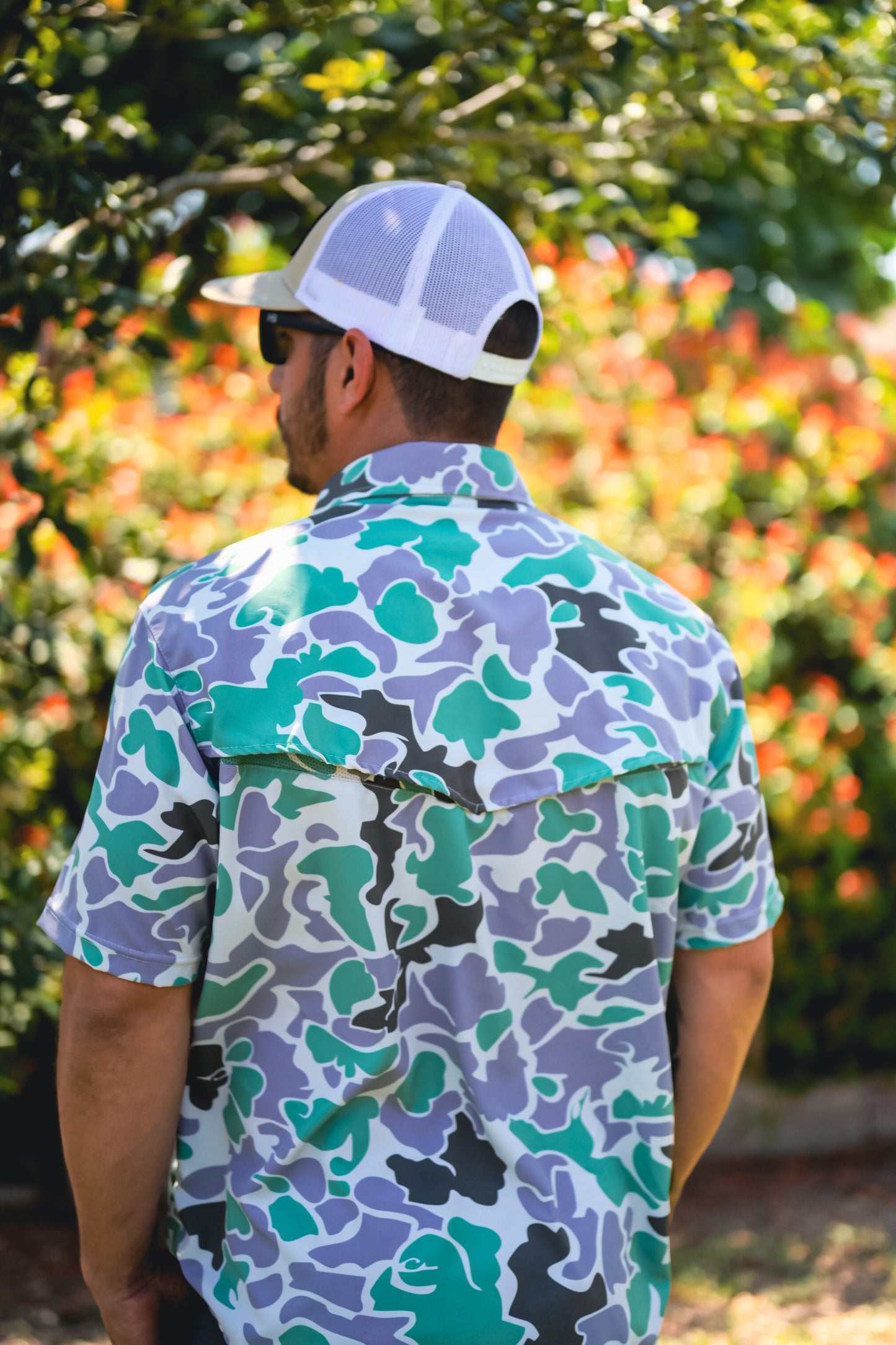 Truchaflauge Button-up Shirt- Green moss