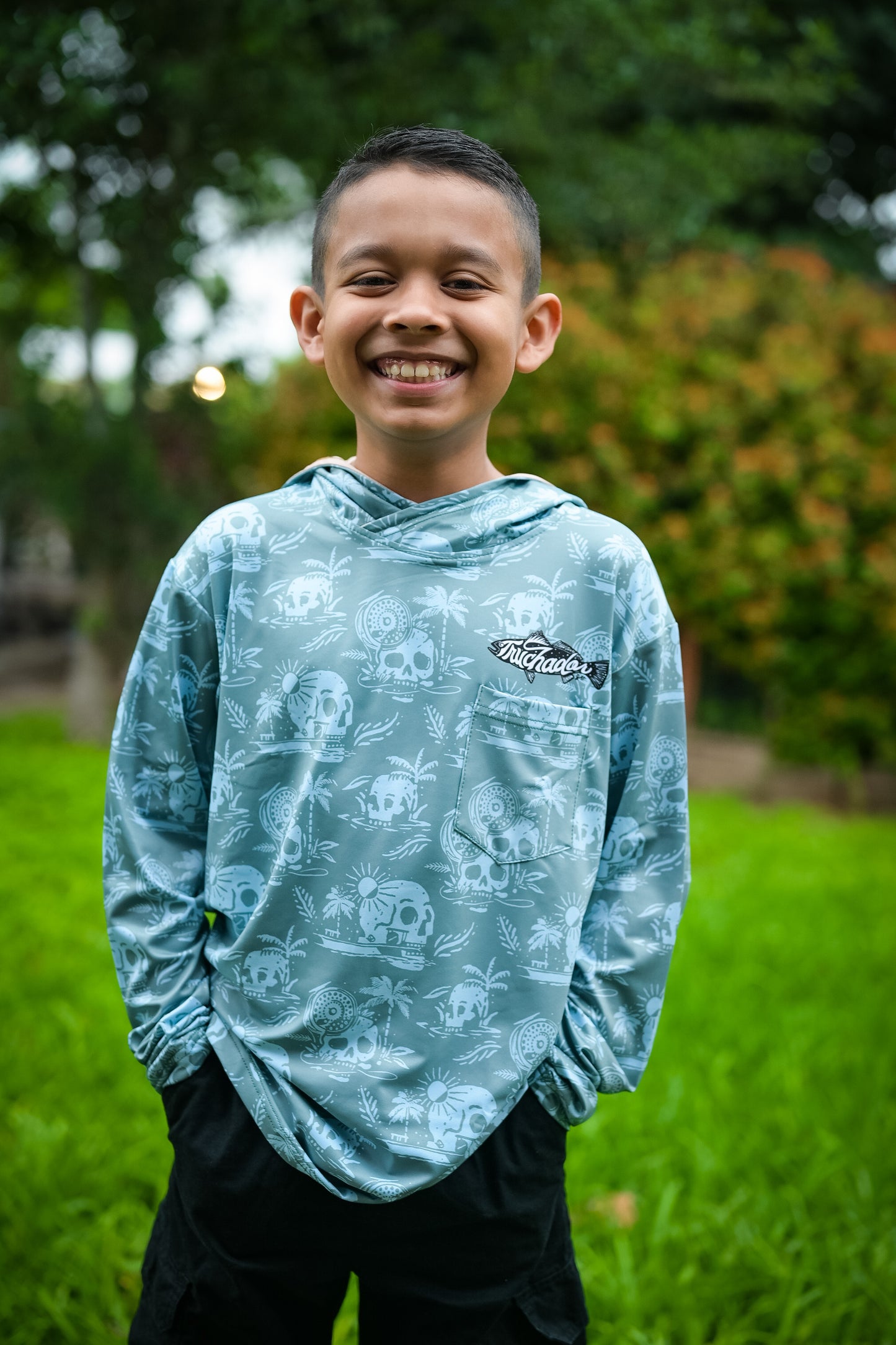 Skulls & Skiffs Truchaflauge Performance Youth Shirt 50 UPF+