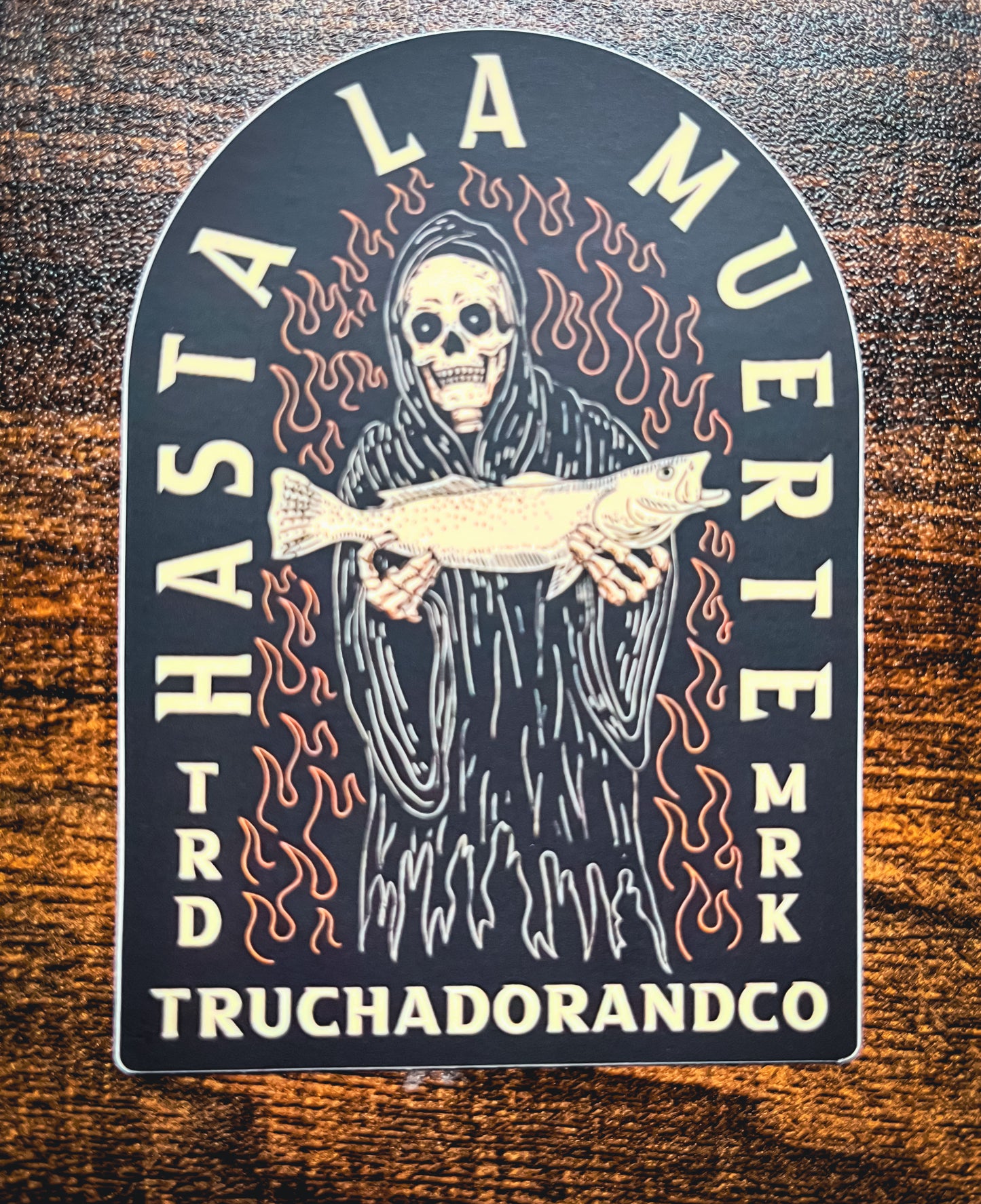 Hasta La Muerte Sticker