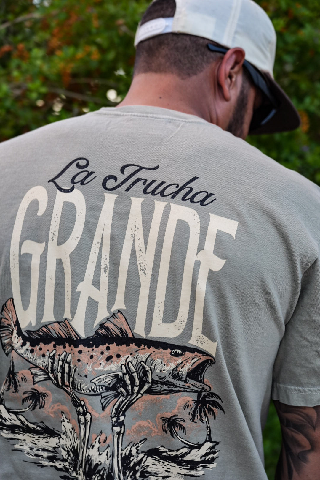Trucha Grande Tee - Khaki